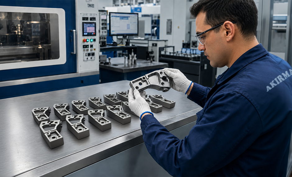 AKIRMAK cast components manufacturing process